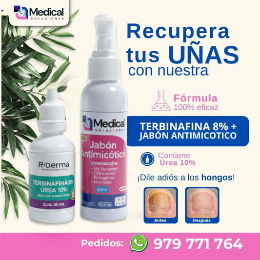 TERBINAFINA8% + JABON ANTIMICOTICA