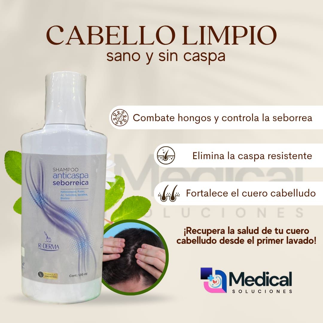 Shampoo Anticaspa Seborreica – 120 ml